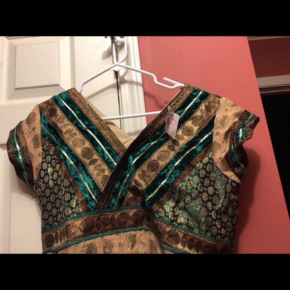 Soft silk churidar.